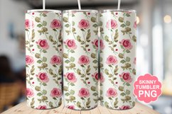 Valentine Roses Tumbler | Valentine Tumbler Wrap Product Image 1