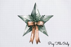 Olive Green Christmas Clipart Product Image 1