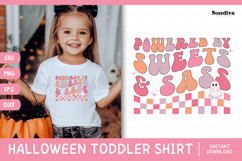 Funny Halloween Toddler Shirt Quote SVG | Sweets &amp; Sass Product Image 1