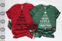 Have Yourself a Merry Little Christmas SVG Design Product Image 1