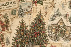 Winter Christmas Junk Journal Pages Product Image 4
