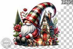 Christmas Gnome Sublimation - Clipart PNG Bundle Product Image 15