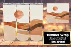 Simple Boho Tumbler Wrap - Modern Design 20oz Product Image 1