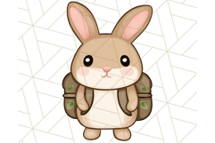 Camping Animals PNG, Forest Critters Campfire Clipart Product Image 2