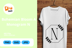 Bohemian Bloom Monogram Product Image 1