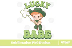 Happy St Patrick's Day PNG DTF Irish Lucky Leprechaun Beer Product Image 1
