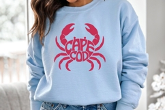 Cape Cod SVG | Crab Shape Word Art | Beach Quote PNG Product Image 3