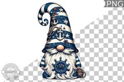Anchors Gnome Sublimation - Clipart PNG Design Product Image 1
