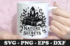 Nature Holds The Secrets SVG Design Product Image 1
