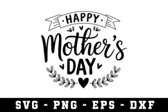 Happy Mother Day Svg |Mother Day SVG Cut files | Cricut Product Image 1