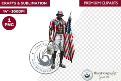4th of July Character PNG, Patriotic Americana Portraits Product Image 1