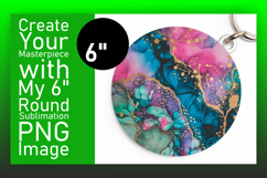 Sophisticated Round Design for Sublimation , Abstract Patter Product Image 1