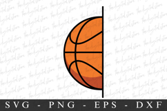 Basketball SVG | SVG Cut files | Cricut Product Image 1