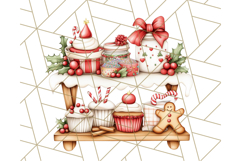 Christmas Baking Critters PNG Clipart, Cute Animals Holiday Product Image 2
