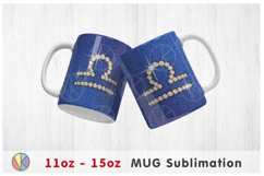 Libra Zodiac Sign - 11oz-15oz Coffee Mug. Product Image 1