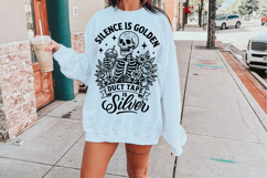 Snarky Skeleton PNG SVG Bundle, Sarcastic Skull Trendy PNG Product Image 13