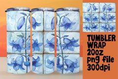 Enchanting Blossom 20oz Tumbler Wraps - Sublime Sublimation Product Image 1