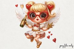 Cupid girl for Valentine Clipart PNG Product Image 1