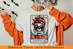 Skeleton Tarot cards Sublimation BUNDLE, PNG. Product Image 13