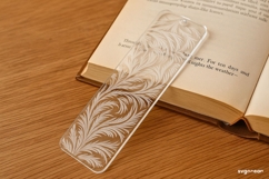 Frost Pattern Bookmarks SVG Bundle | Acrylic | Laser Cut Product Image 14