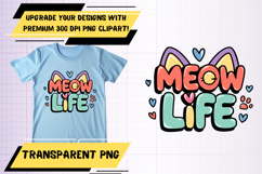 Charming PNG Artwork for Gifts , Cat Quote Product Image 1
