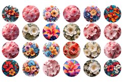 Round Wind Spinner Sublimation Bundle | Wind Spinner PNG Product Image 16