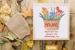 Mother’s Day Sublimation Bouquet with Quotes & Statements 14 Product Image 4
