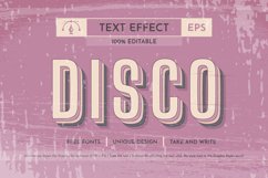 5 Music 80s Editable Text Effects, Graphic Styles Product Image 7