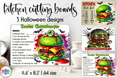 Halloween Cutting Boards Designs, Kitchen Conversion Charts Product Image 1