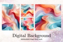 Abstract Background Digital Paper Wallpaper Wallart_14 Product Image 1