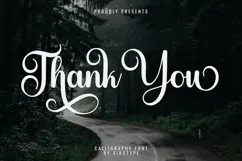 Northpath - Swirl Calligraphy Font Product Image 15