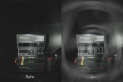 50 Radial Noir Overlays Product Image 6