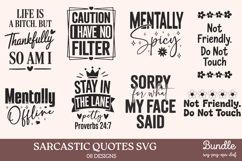Sarcastic Quotes SVG PNG Product Image 1