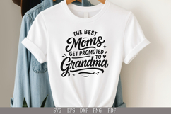 Heartwarming Grandma Quote Mother&#039;s Day Shirt Design SVG PNG Product Image 4