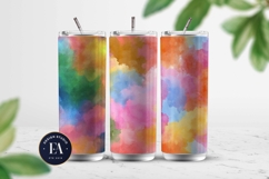 Watercolor Wash Digital Paper | Seamless Rainbow Texture Product Image 2