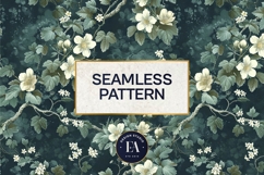 Ivy Floral Pattern | Vintage Botanical Leaf Texture Product Image 3