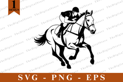 Horse SVG, Horse vector, Horse Silhouette, Cut files Product Image 1