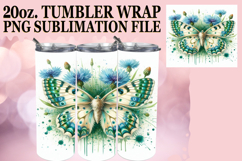 WHIMSICAL ESCAPES 20oz TUMBLER WRAP, Butterfly Product Image 1
