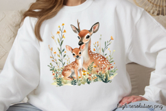 Mothers Day Animals Clipart PNG Product Image 1