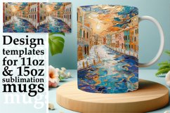 Glittery Lavender Lullaby Mug Pattern: Spring Sublimation Product Image 1