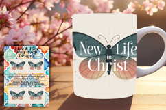 BEAUTIFUL 15oz Mug Wrap PNG , Religious Product Image 1