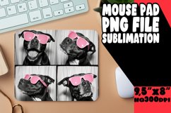 Quirky Puppy Photo Sublimation Mouse Pad Template for Fun Pr Product Image 1