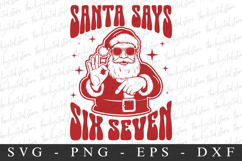 Christmas Santa Says Svg | Christmas svg | Svg cut file Product Image 1