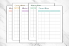 Editable Doctor Visits Canva Template 2 Product Image 3