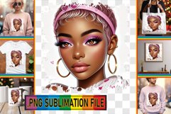 Cozy Sublimation PNG Art, Love Girl Product Image 1