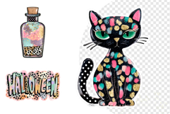 Coquette Sparkly Halloween Clipart Product Image 1