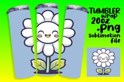Summer Blossom Delight: 20oz Tumbler Wraps Product Image 1