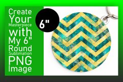 Glitter Stripe Round Design Art Product Image 1