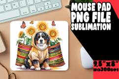 cheerful mouse pad Inspirational PNG, Cute Dog Product Image 1