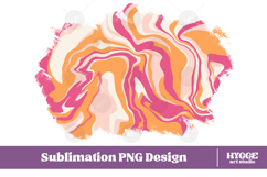 Retro Background Png Fluid Marble Paper Sublimation Splash Product Image 1